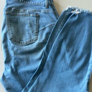 Torrid Light Blue Ankle Jeans